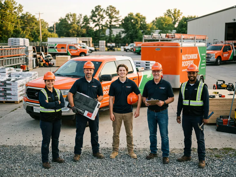 Natiowide Roofers - roof installation in Charlotte near me